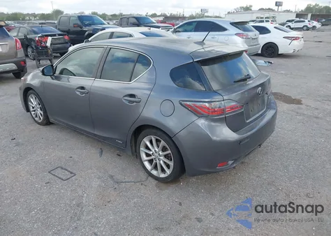 2013 Lexus Ct 200H from USA, damaged, VIN JTHKD5BH6D2152273